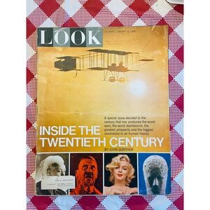 Look Magazine Jan 12 1965 20th Century History Marilyn Monroe Good Vintage Ads